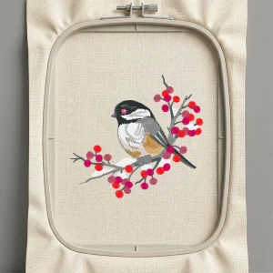 Дизайн машинной вышивки. Птицы (Размер 99x92мм). Форматы: DST PES JEF VP3 EXP XXX . Стежков: 10906