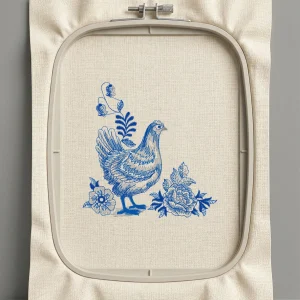 Дизайн машинной вышивки. Птицы (Размер 98x98мм). Форматы: DST PES JEF VP3 EXP XXX . Стежков: 9656