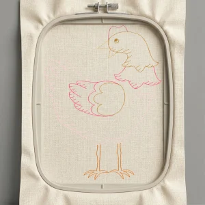 Дизайн машинной вышивки. Птицы (Размер 80x105мм). Форматы: DST PES JEF VP3 EXP XXX . Стежков: 2109