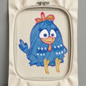 Дизайн машинной вышивки. Птицы (Размер 76x97мм). Форматы: DST PES JEF VP3 EXP XXX . Стежков: 15806