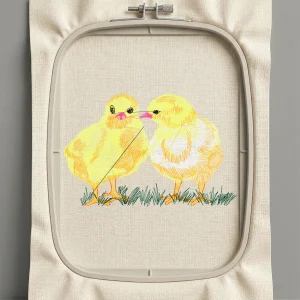 Дизайн машинной вышивки. Птицы (Размер 103x67мм). Форматы: DST PES JEF VP3 EXP XXX . Стежков: 14435