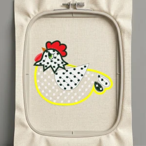 Дизайн машинной вышивки. Птицы (Размер 159x131мм). Форматы: DST PES JEF VP3 EXP XXX . Стежков: 15393