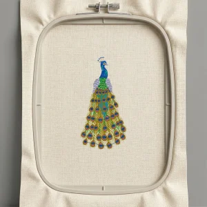 Дизайн машинной вышивки. Птицы (Размер 74x148мм). Форматы: DST PES JEF VP3 EXP XXX . Стежков: 25983