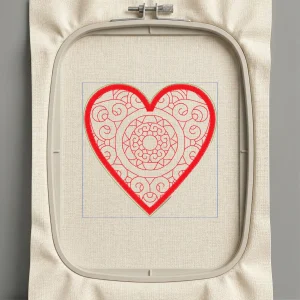Дизайн машинной вышивки. Любовь (Размер 99x99мм). Форматы: DST PES JEF VP3 EXP XXX . Стежков: 9330