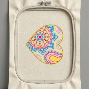 Дизайн машинной вышивки. Любовь (Размер 177x189мм). Форматы: DST PES JEF VP3 EXP XXX . Стежков: 32395