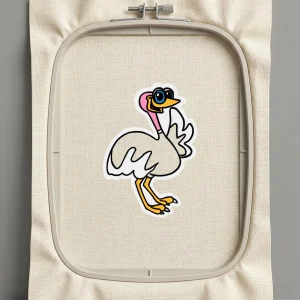 Дизайн машинной вышивки. Птицы (Размер 147x210мм). Форматы: DST PES JEF VP3 EXP XXX . Стежков: 34718