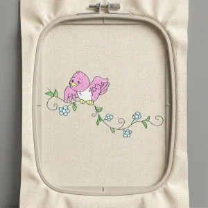 Дизайн машинной вышивки. Птицы (Размер 72x41мм). Форматы: DST PES JEF VP3 EXP XXX . Стежков: 3112