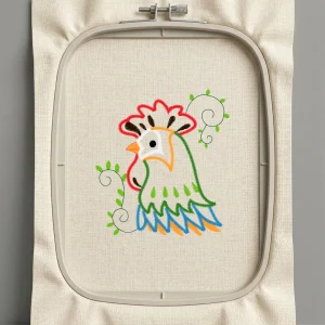 Дизайн машинной вышивки. Птицы (Размер 91x99мм). Форматы: DST PES JEF VP3 EXP XXX . Стежков: 8551