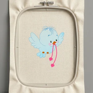 Дизайн машинной вышивки. Птицы (Размер 109x129мм). Форматы: DST PES JEF VP3 EXP XXX . Стежков: 7908