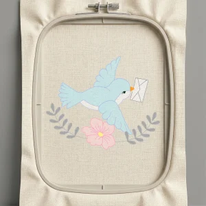 Дизайн машинной вышивки. Птицы (Размер 95x78мм). Форматы: DST PES JEF VP3 EXP XXX . Стежков: 5342