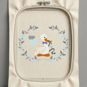 Дизайн машинной вышивки. Птицы (Размер 128x91мм). Форматы: DST PES JEF VP3 EXP XXX . Стежков: 9050