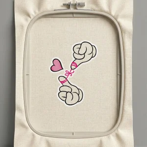 Дизайн машинной вышивки. Любовь (Размер 129x176мм). Форматы: DST PES JEF VP3 EXP XXX . Стежков: 12019