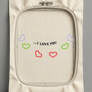 Дизайн машинной вышивки. Любовь (Размер 130x56мм). Форматы: DST PES JEF VP3 EXP XXX . Стежков: 2228