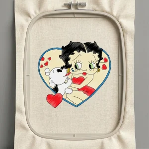 Дизайн машинной вышивки. Любовь (Размер 99x91мм). Форматы: DST PES JEF VP3 EXP XXX . Стежков: 16959