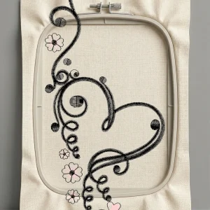 Дизайн машинной вышивки. Любовь (Размер 78x171мм). Форматы: DST PES JEF VP3 EXP XXX . Стежков: 8323