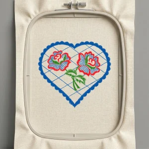 Дизайн машинной вышивки. Любовь (Размер 74x68мм). Форматы: DST PES JEF VP3 EXP XXX . Стежков: 3791