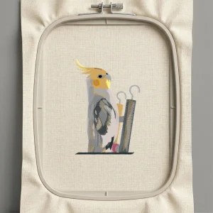 Дизайн машинной вышивки. Птицы (Размер 146x208мм). Форматы: DST PES JEF VP3 EXP XXX . Стежков: 46381