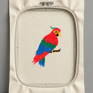 Дизайн машинной вышивки. Птицы (Размер 42x60мм). Форматы: DST PES JEF VP3 EXP XXX . Стежков: 2441