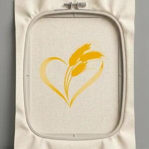 Дизайн машинной вышивки. Любовь (Размер 188x179мм). Форматы: DST PES JEF VP3 EXP XXX . Стежков: 12437