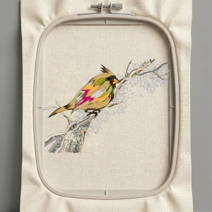 Дизайн машинной вышивки. Птицы (Размер 250x188мм). Форматы: DST PES JEF VP3 EXP XXX . Стежков: 45877