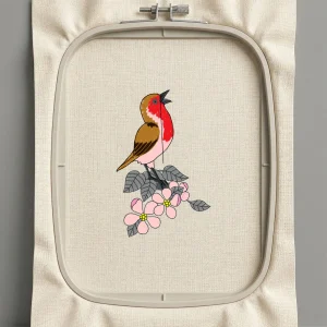 Дизайн машинной вышивки. Птицы (Размер 61x96мм). Форматы: DST PES JEF VP3 EXP XXX . Стежков: 8204