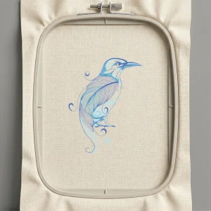 Дизайн машинной вышивки. Птицы (Размер 117x150мм). Форматы: DST PES JEF VP3 EXP XXX . Стежков: 7313