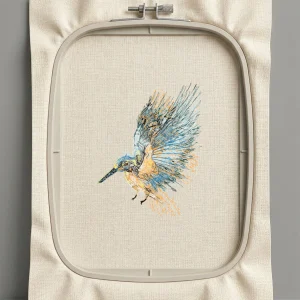 Дизайн машинной вышивки. Птицы (Размер 222x284мм). Форматы: DST PES JEF VP3 EXP XXX . Стежков: 39796