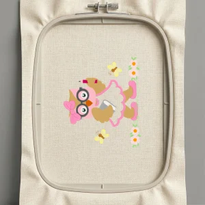 Дизайн машинной вышивки. Птицы (Размер 139x165мм). Форматы: DST PES JEF VP3 EXP XXX . Стежков: 25235