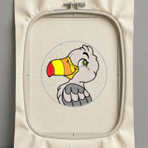 Дизайн машинной вышивки. Птицы (Размер 100x100мм). Форматы: DST PES JEF VP3 EXP XXX . Стежков: 12947