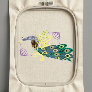 Дизайн машинной вышивки. Птицы (Размер 297x171мм). Форматы: DST PES JEF VP3 EXP XXX . Стежков: 57731