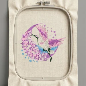 Дизайн машинной вышивки. Птицы (Размер 233x199мм). Форматы: DST PES JEF VP3 EXP XXX . Стежков: 33198