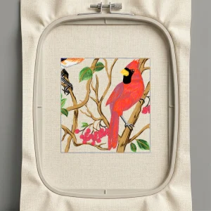 Дизайн машинной вышивки. Птицы (Размер 171x181мм). Форматы: DST PES JEF VP3 EXP XXX . Стежков: 38332