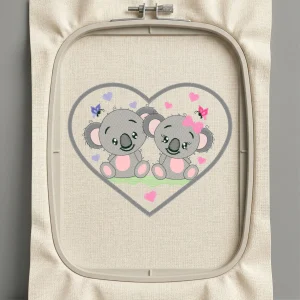 Дизайн машинной вышивки. Любовь (Размер 121x99мм). Форматы: DST PES JEF VP3 EXP XXX . Стежков: 11873