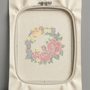 Дизайн машинной вышивки. Роза (Размер 296x294мм). Форматы: DST PES JEF VP3 EXP XXX . Стежков: 141968