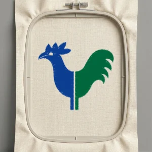 Дизайн машинной вышивки. Птицы (Размер 79x72мм). Форматы: DST PES JEF VP3 EXP XXX . Стежков: 6159