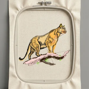 Дизайн машинной вышивки. Животные (Размер 98x81мм). Форматы: DST PES JEF VP3 EXP XXX . Стежков: 13055