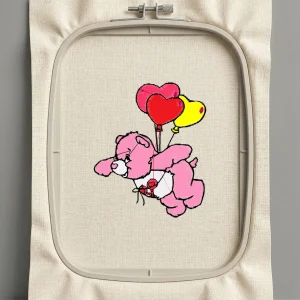 Дизайн машинной вышивки. Любовь (Размер 81x97мм). Форматы: DST PES JEF VP3 EXP XXX . Стежков: 11967