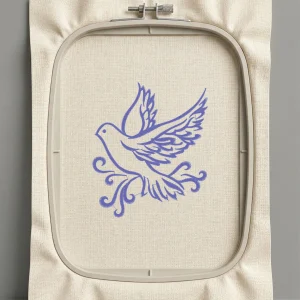 Дизайн машинной вышивки. Птицы (Размер 103x120мм). Форматы: DST PES JEF VP3 EXP XXX . Стежков: 9590