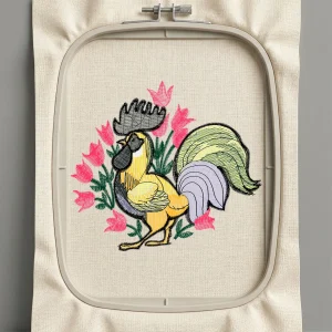 Дизайн машинной вышивки. Птицы (Размер 92x82мм). Форматы: DST PES JEF VP3 EXP XXX . Стежков: 15792