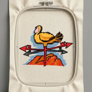 Дизайн машинной вышивки. Птицы (Размер 89x69мм). Форматы: DST PES JEF VP3 EXP XXX . Стежков: 14676