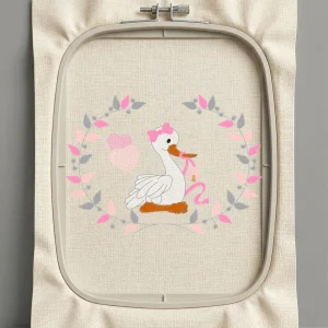 Дизайн машинной вышивки. Птицы (Размер 128x91мм). Форматы: DST PES JEF VP3 EXP XXX . Стежков: 9163