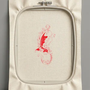 Дизайн машинной вышивки. Птицы (Размер 100x199мм). Форматы: DST PES JEF VP3 EXP XXX . Стежков: 10815