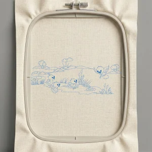 Дизайн машинной вышивки. Птицы (Размер 286x116мм). Форматы: DST PES JEF VP3 EXP XXX . Стежков: 5540