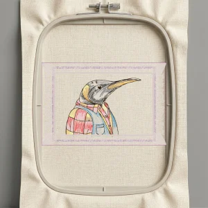 Дизайн машинной вышивки. Птицы (Размер 258x171мм). Форматы: DST PES JEF VP3 EXP XXX . Стежков: 36182