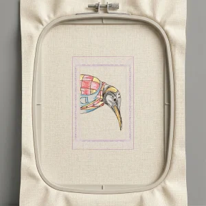 Дизайн машинной вышивки. Птицы (Размер 147x222мм). Форматы: DST PES JEF VP3 EXP XXX . Стежков: 31823