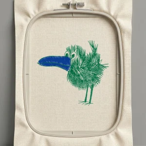 Дизайн машинной вышивки. Птицы (Размер 80x73мм). Форматы: DST PES JEF VP3 EXP XXX . Стежков: 2942