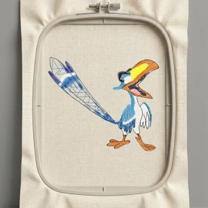 Дизайн машинной вышивки. Птицы (Размер 120x101мм). Форматы: DST PES JEF VP3 EXP XXX . Стежков: 4092