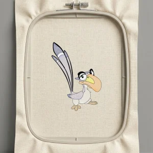 Дизайн машинной вышивки. Птицы (Размер 109x150мм). Форматы: DST PES JEF VP3 EXP XXX . Стежков: 9360