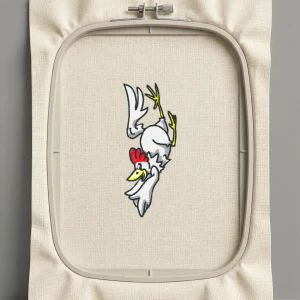 Дизайн машинной вышивки. Птицы (Размер 39x97мм). Форматы: DST PES JEF VP3 EXP XXX . Стежков: 17213