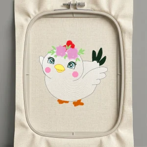 Дизайн машинной вышивки. Птицы (Размер 99x96мм). Форматы: DST PES JEF VP3 EXP XXX . Стежков: 10247